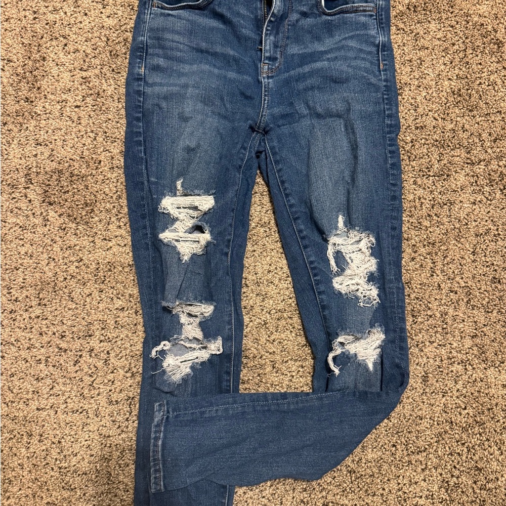 American eagle Distressed Blue Women's Jeans